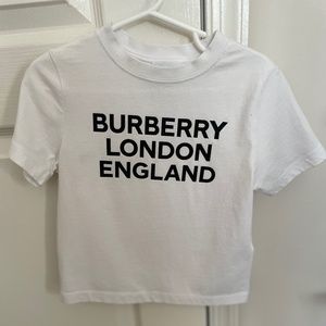 Burberry London England Toddlers Logo Tshirt